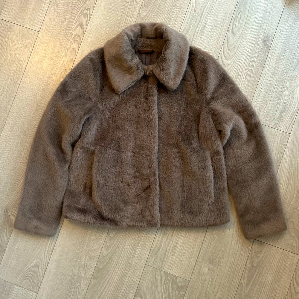 Faux Fur Short Jacket